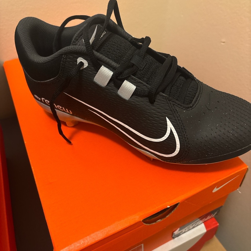 Nike Black and White Soccer Cleats